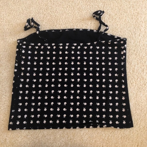 Urban 70s flower crop tank top - Picture 5 of 13